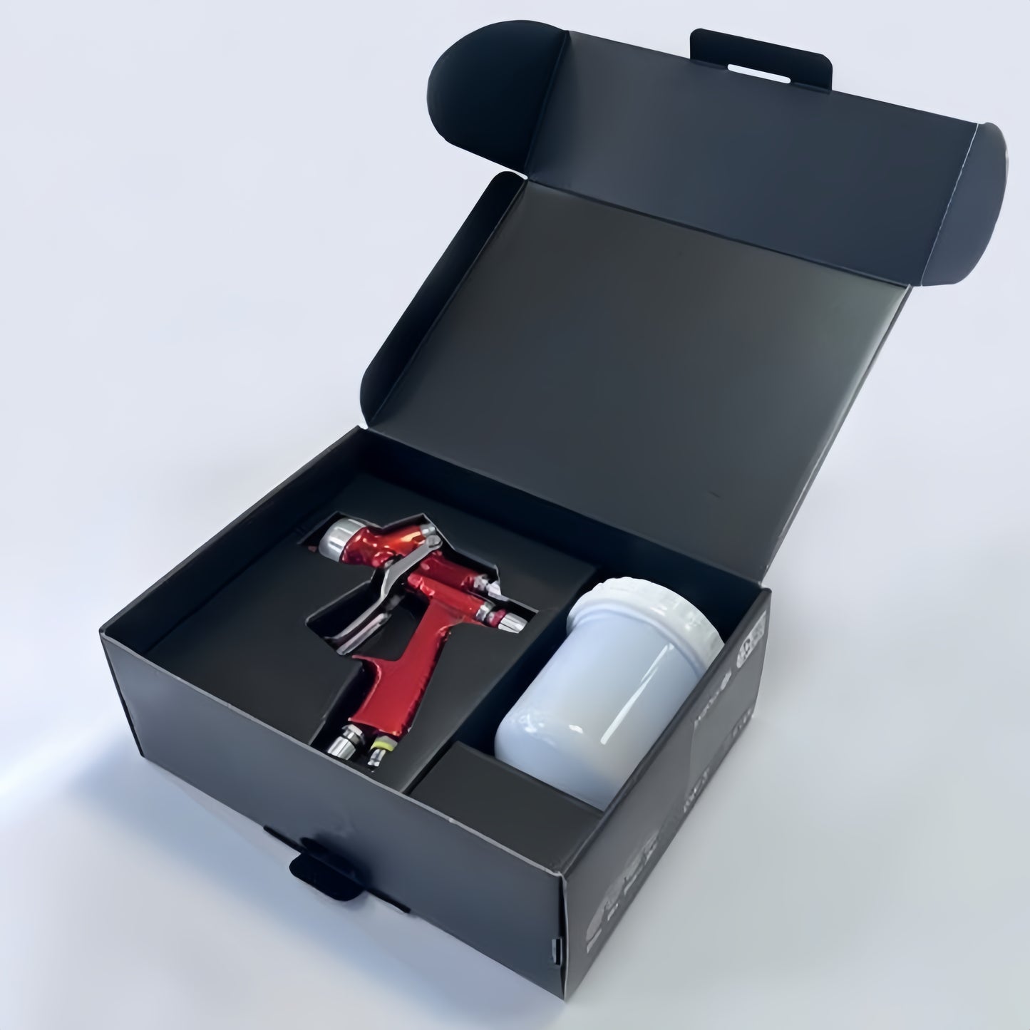 Gravity Feed Spray Gun, Lightweight Precision Paint Sprayer for Automotive Industrial Finishing
