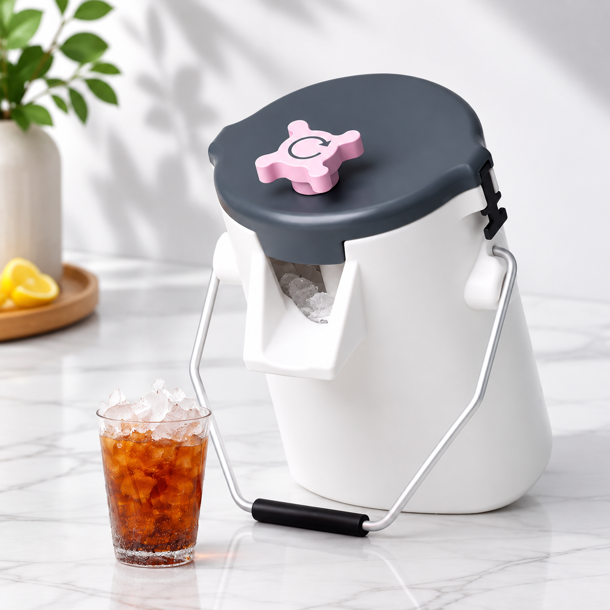 ChillCaddy™ – The Ultimate Touch-Free Portable Ice Tende