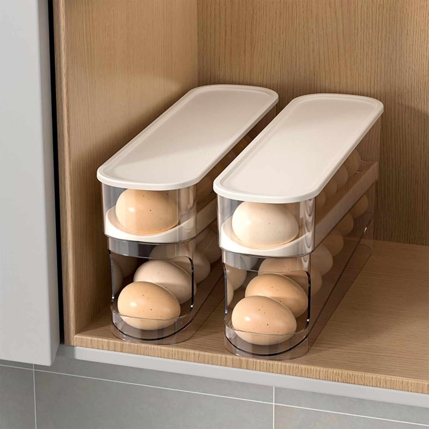 Space-Saving Egg Organizer for Modern Kitchens