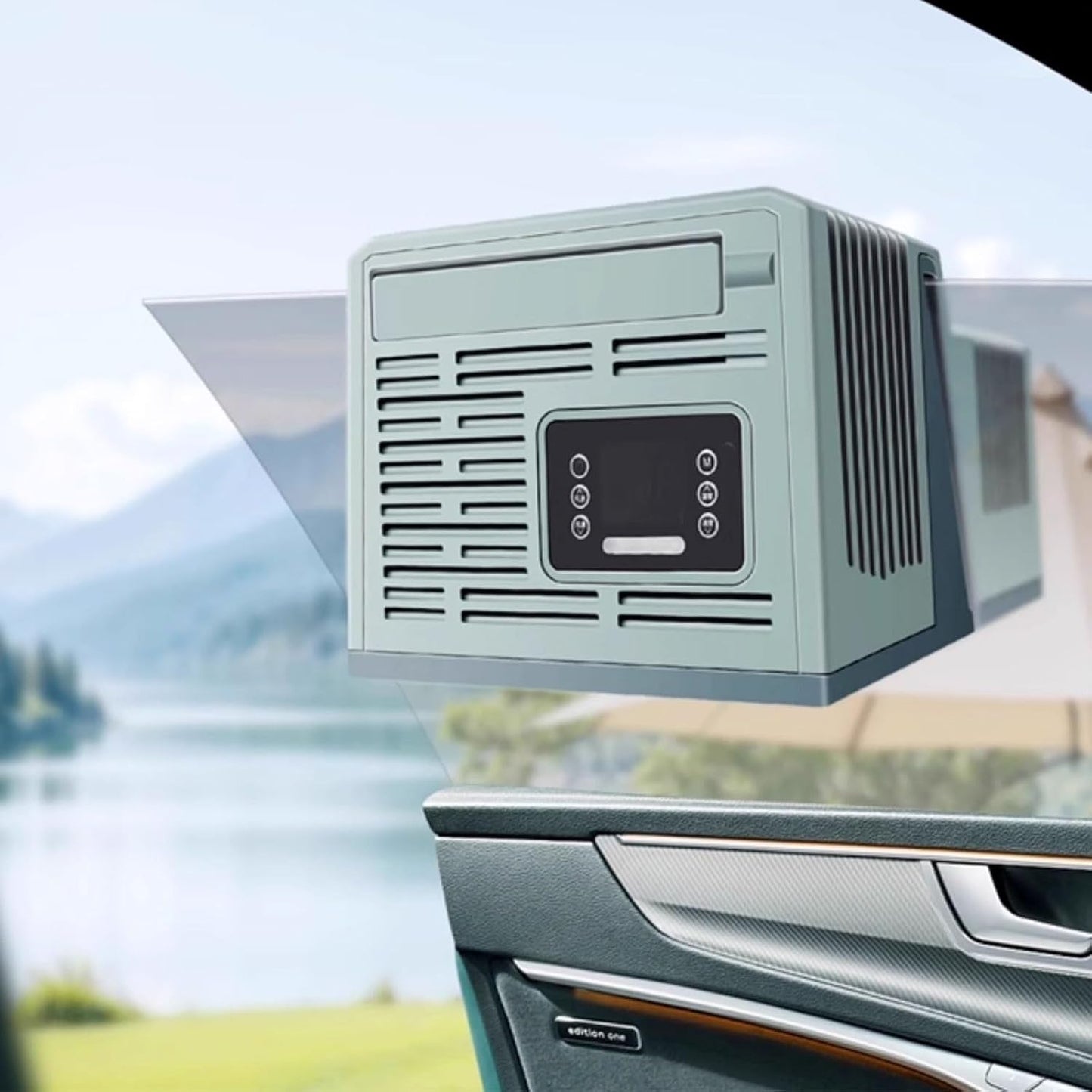 Portable Smart Air Conditioner, Compact Cooling Unit with Remote Control Sleep Mode for Home, Office Travel