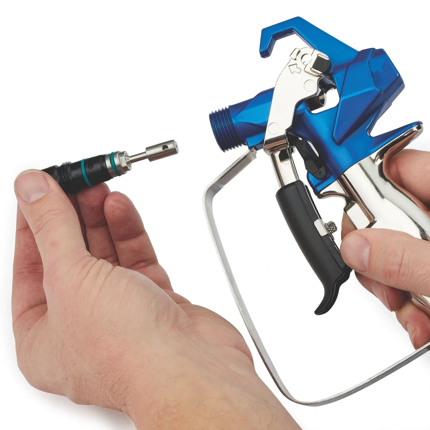 Airless Paint Spray Gun, Lightweight Adjustable Trigger Sprayer for Smooth Efficient Painting