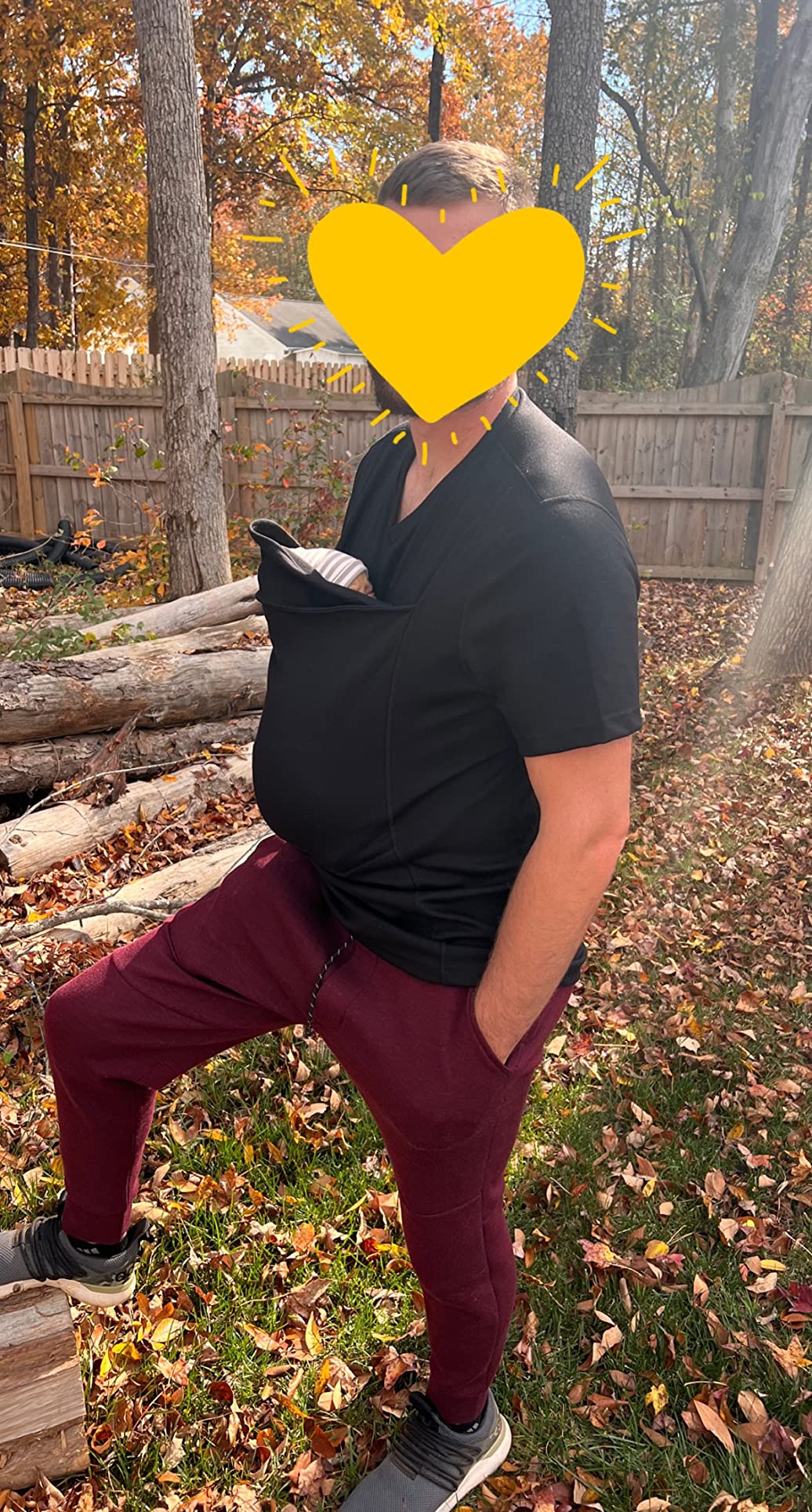 Hands-Free Baby Carrying Shirt for Everyday Moments
