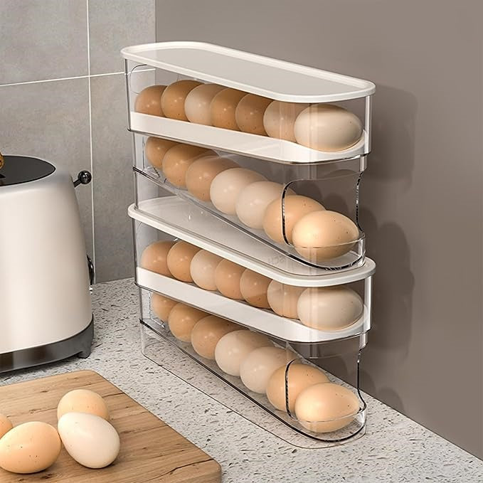Space-Saving Egg Organizer for Modern Kitchens