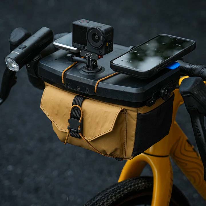 StowBar Modular Quick-Release Bicycle Handlebar Storage Bag