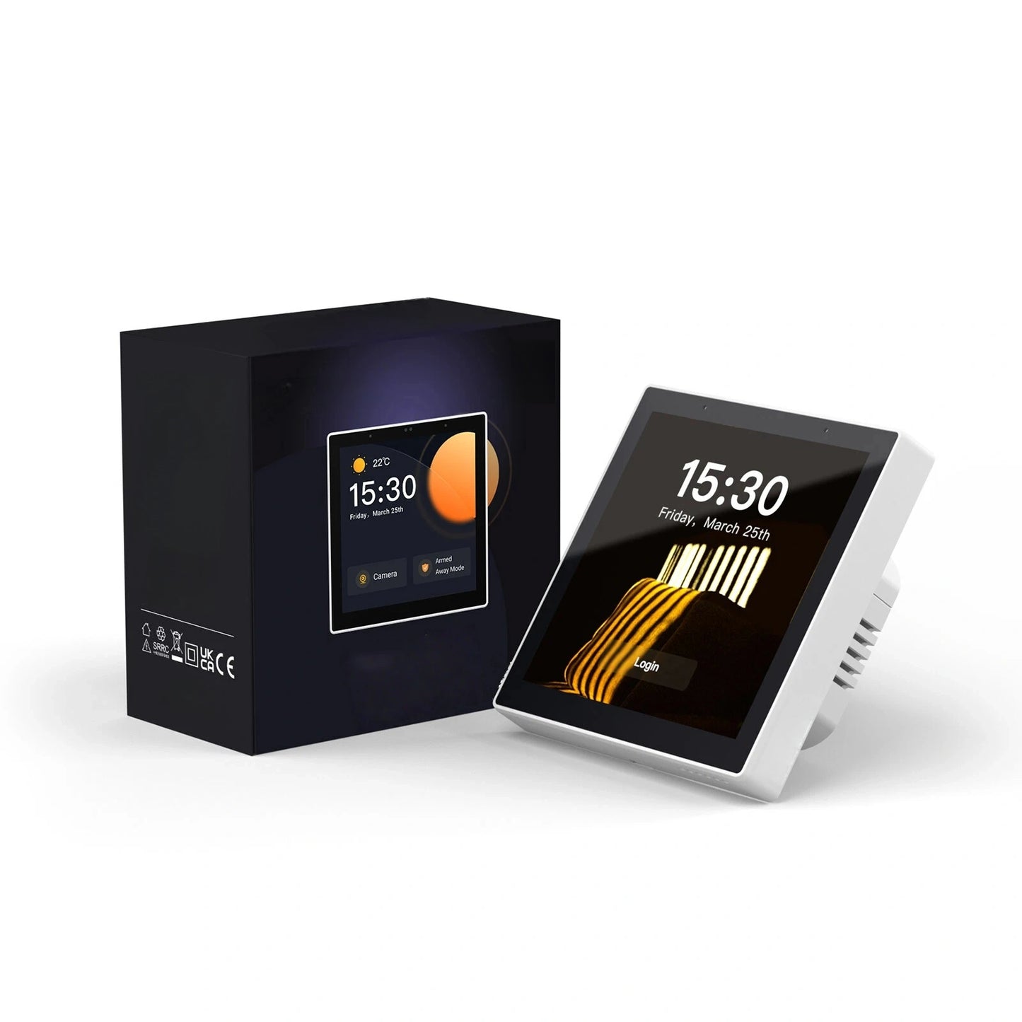 Smart Home Control Panel – Zigbee &amp; WiFi Wall-Mounted Touch Hub